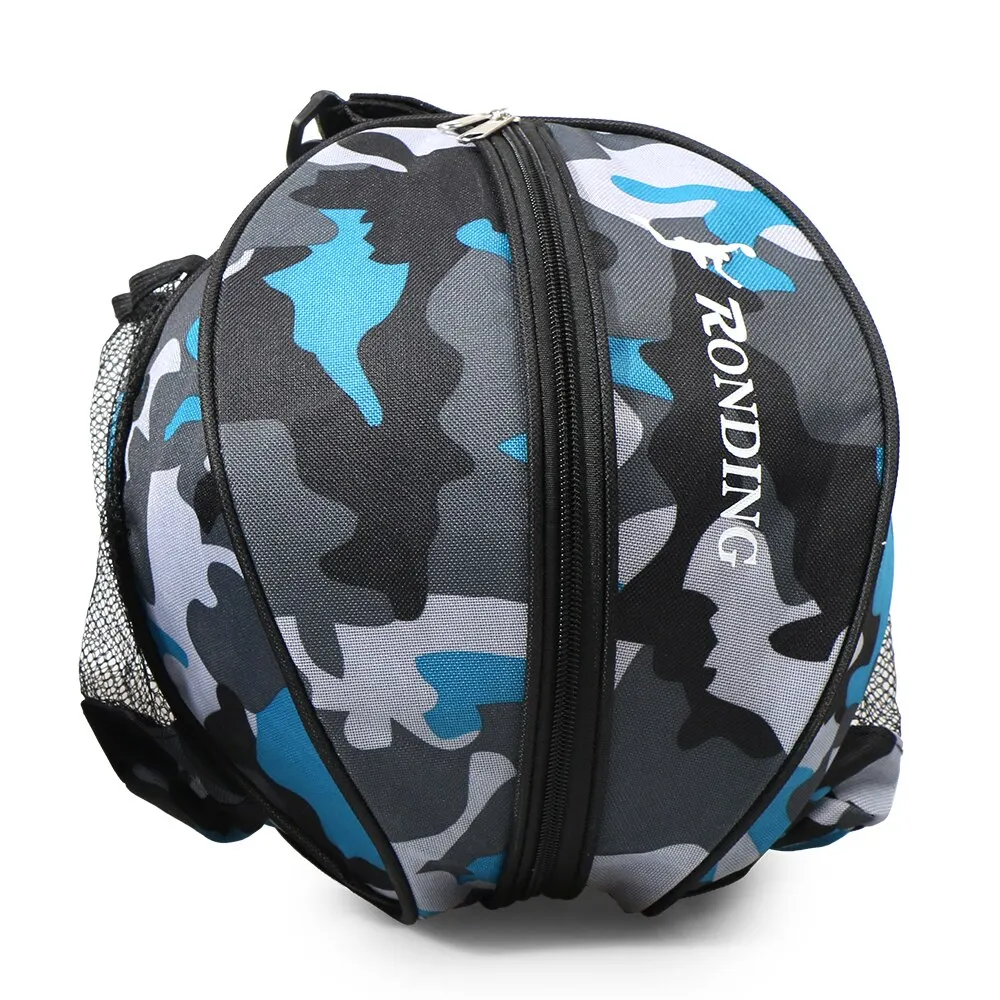 Us 9 13 40 Off Outdoor Sports Bags Basketball Ball Training Equipment Round Bag Soccer Football Volleyball Backpack In Soccers