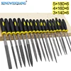 Ensemble de dossiers assortis Mini râpe à bois 6 pièces, outils de menuiserie 5x180mm 4x160mm 3x mm ► Photo 1/6