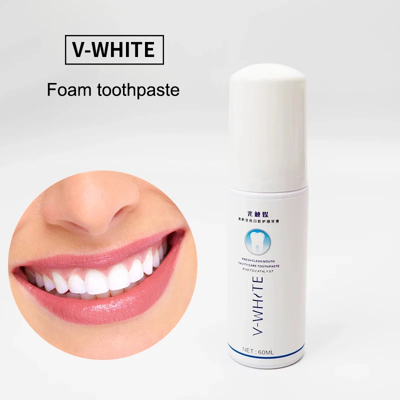 Новое поступление Профессиональный 1 шт. зубная паста пена очищающий, отбеливающий зубной рот чистящая жидкость гигиены полости рта