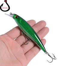 13.4g 11cm 1pcs Minnow Lure Sea Fishing Tackle Fishing Kit Hard Bait Jig Wobbler Plastic Lure Fishery Feeder Fishing Lure WS-03