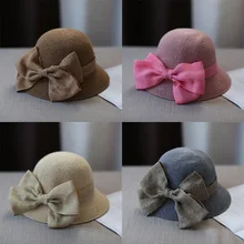 Новые женские шапки однотонные шляпы хлопковые льняные шляпы весенний Летний пляж с бантом складные шляпы XD88
