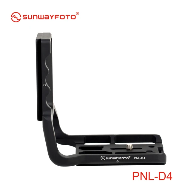 Бесплатная доставка SUNWAYFOTO Обычай L кронштейн для Nikon D4 D5camera PNL-D4 Arca, действительно Правильный Материал, Benro совместимость