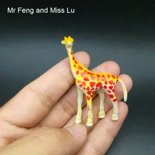 Обучающая научная Имитация Модель жирафа игрушка обучающее руководство обучающая игрушка
