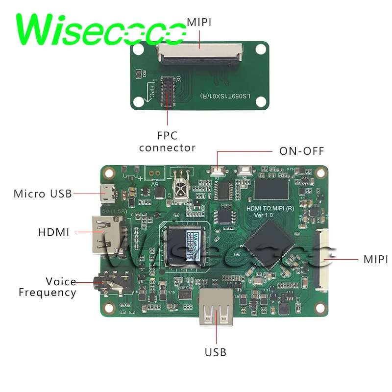 HDMI к MIPI драйвер платы LS059T1SX01 5,9 дюймов 1080*1920 ЖК дисплей Панель дисплей для diy проекционный экран - Цвет: controller board