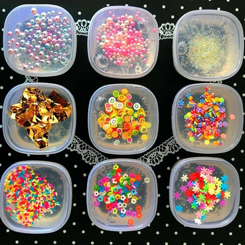 

6cm 1PCS Fruits Candy Crystal Slime DIY Sludge Squishy Shiny Mud Clay Putty Plasticine Kids Antistress Fidget Relief Toy