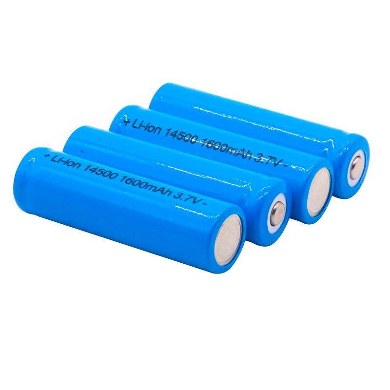2~ 10 шт новые оригинальные AA 14500 1600mAh 3,7 V литий-ионные аккумуляторы и светодиодный фонарик