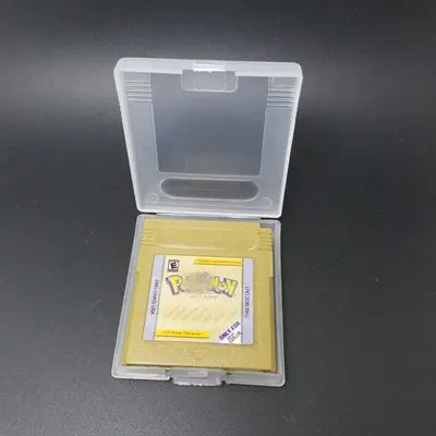 

PokemonSeries Multi Game Cartridge 7 in 1 GOLD SLIVER CRYSTAL YELLOW RED BLUE GREEN for 32 Bit Handheld Console English