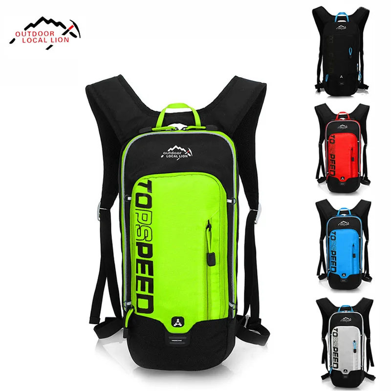 MTB Bike Cycling Backpack Folding Outdoor Camping Waterproof Water Bladder Bag