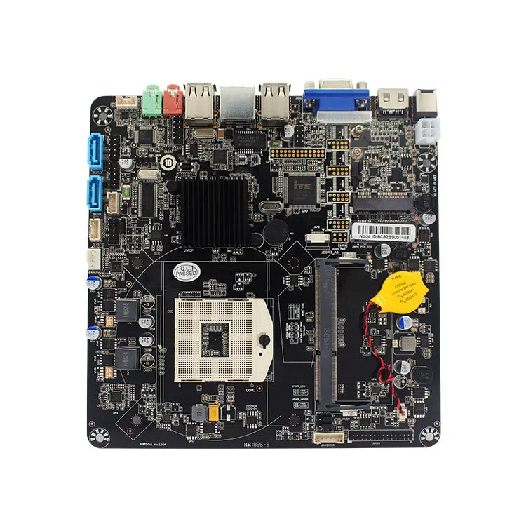 HM55 motherboard mini motherboard Main board main board pos advertising machine board support I3/I5/I7