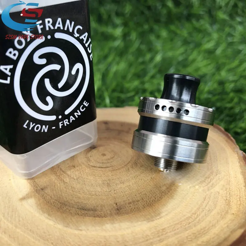 Le dripper rda rta by la box francaise 22 мм 316 нержавеющая сталь контроль воздушного потока ремонтный Dripper RTA VS varw MTL RTA