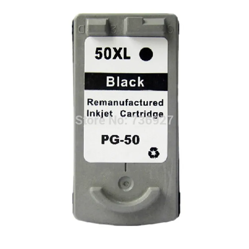 

1Pcs Black Ink Cartridge For Canon PG 50 PG-50 For PIXMA MP170 MP150 MP450 MP460 MP160 MP180 ip2200 inkjet  printer