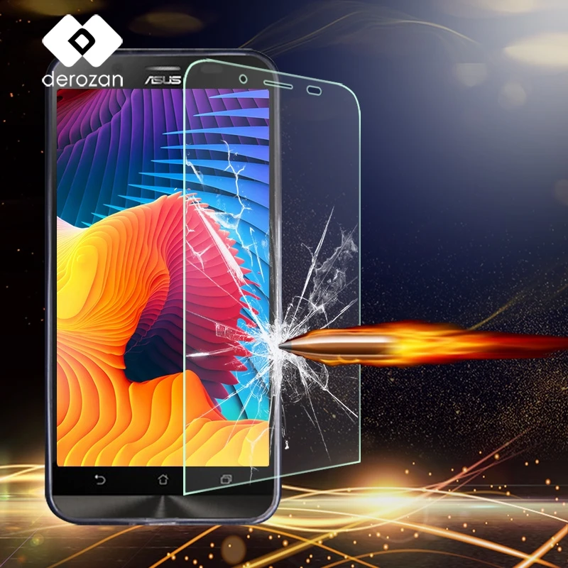 

DEROZAN Tempered Glass For Asus Zenfone GO ZB452KG ZC451TG Max Glass Screen Phone Glass Film Z010D ZC550KL Z010DA X014D Z00SD