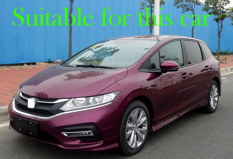 Для Honda jade 2013-2020 пластиковый внешний козырек вентиляционные Шторы окно Защита от солнца и дождя дефлектор 4 шт