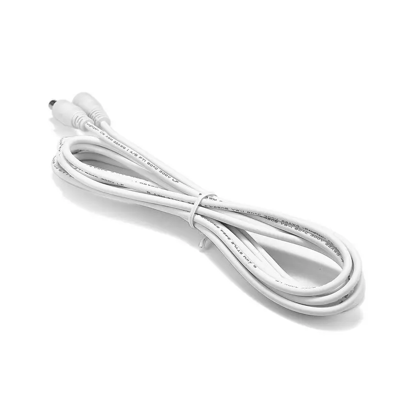 

50pcs Jack Power Extension Cable 3m 10ft 5.5mm x 2.1mm DC Adapter Connectors Wires For Battery Case CCTV 5050 WS2811 LED Strip