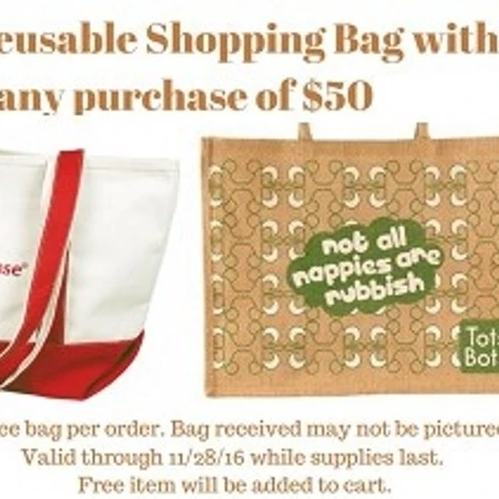 Jack n Jill Toothpaste JACKJILLBAG Natural Cotton Sleepover Bag (1)