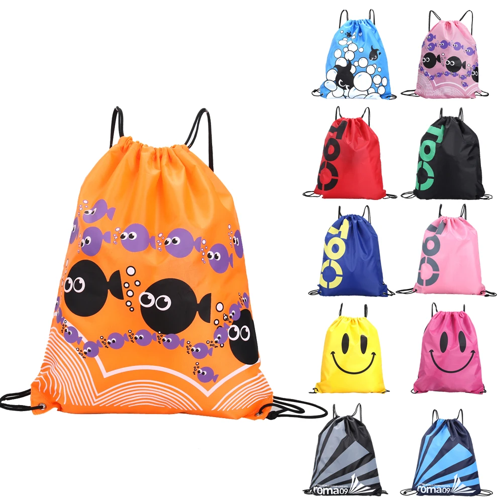 Colorful Portable Sports Bag Waterproof Swimming Bag Backpacks Double