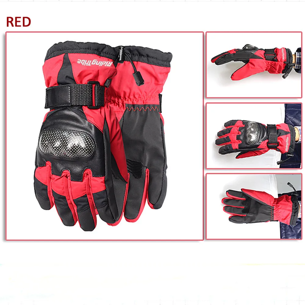 

Winter Warm Gloves Waterproof Touchscreen Rider Biker Driver Hands Protector Gear Motorbike Motocross Racing Gloves HX-03