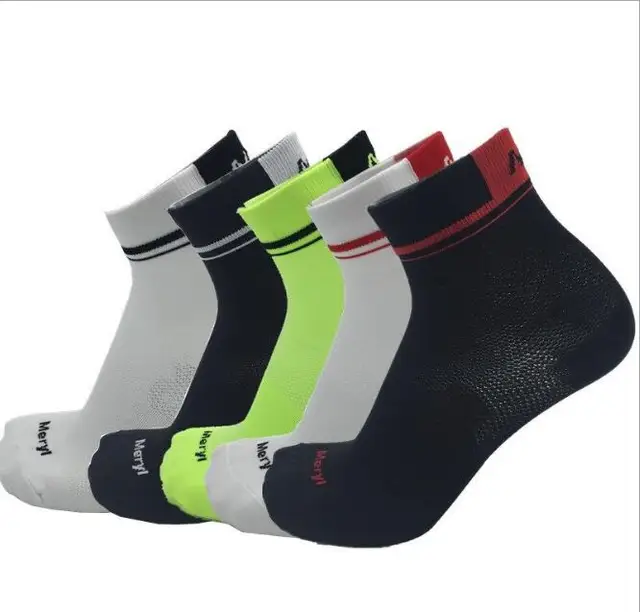 US $2.23 Unisex Summer Breathable Outdoor Bike Basketball Soccer Running Sport Cycling Socks