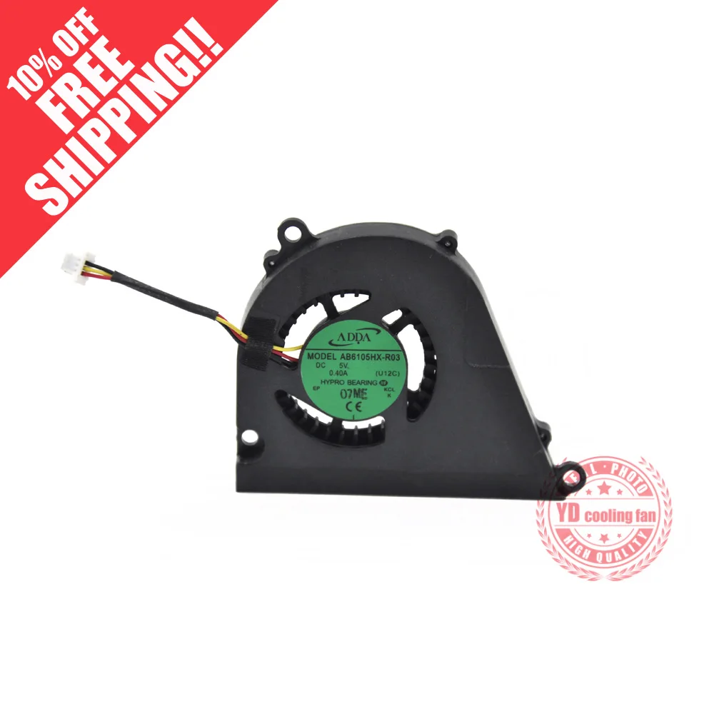 Охлаждающий вентилятор для ноутбука ADDA AB6105HX-R03 U12C DC5V 0.40A | Компьютеры и офис