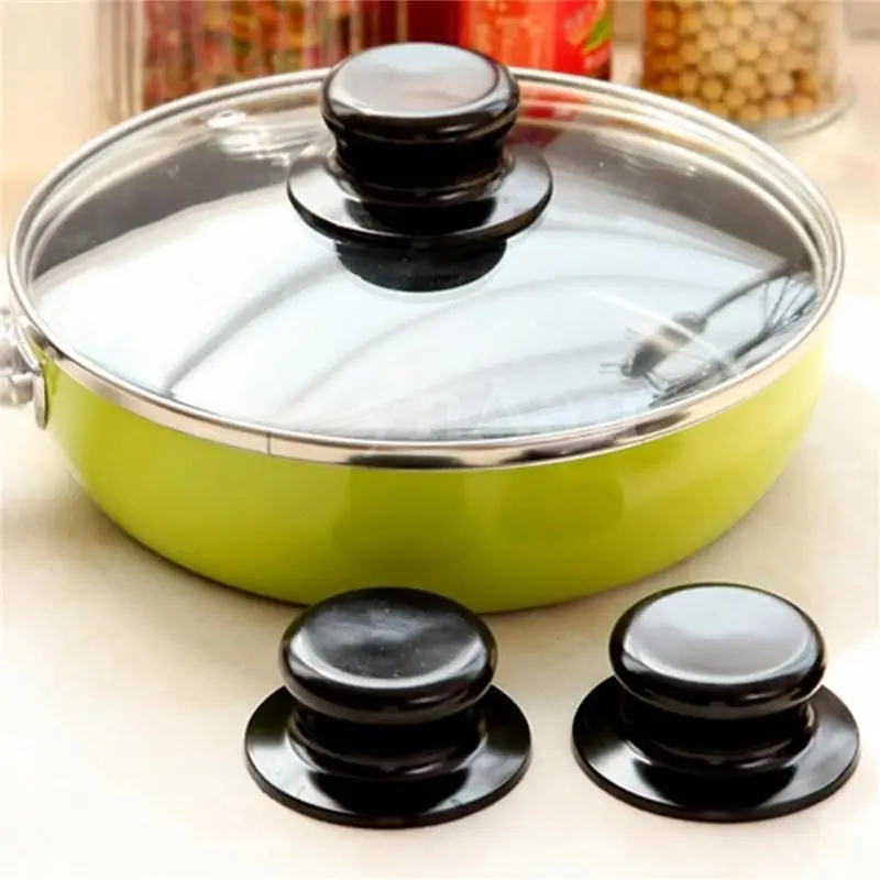 2pcs Lid Knobs Pot Saucepan Practical Universal Cookware Pan Lid