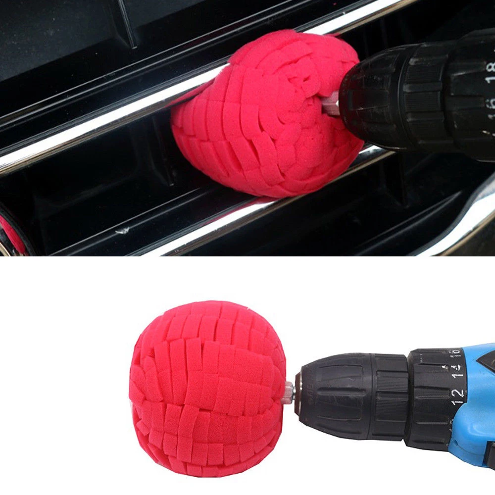 

3 Inch Polisher Colorful Tools Car Polishing Polisher Ball Buffing Ball Finishing Pad Buff Polish Pad Buffer For Car Polishing
