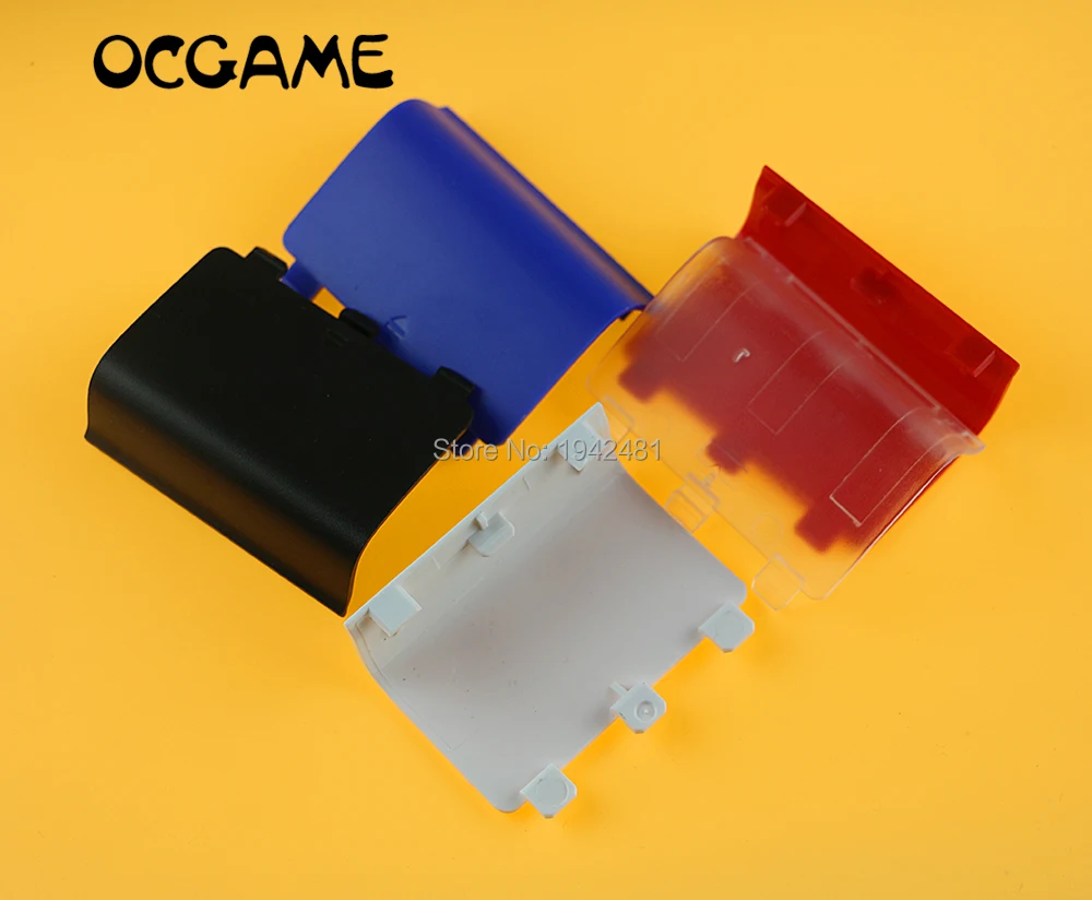Ocgame 100 Pz/Lotto Batteria Di Alta Qualità Cassa Di Coperture Copertura Del Portello Per Xbox One Xboxone Controller Battery Cover