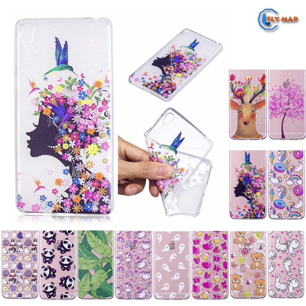 

Fitted Case for Sony Xperia E5 SonyE5 LTE TPU Silicone Cover mobile Phone Case for Sony E5 Xperia E 5 F3311 F 3311 painted Cases