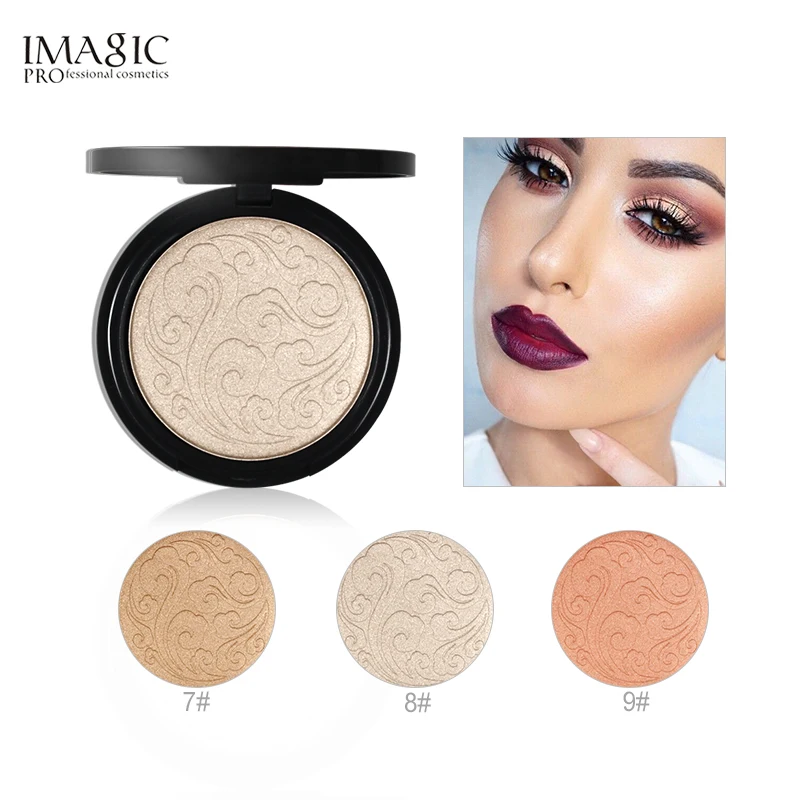 

IMAGIC brightening Face Highlighter Powder facial contour Long-lasting Highlighter Powder makeup 3 colors professional brighteni