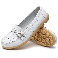 Frühling Herbst Flache Schuhe Frauen Casual Schuhe Split Leder Wohnungen schnalle Loafers Beleg Auf Weichen frauen Flache Schuhe Mokassins Größe 41