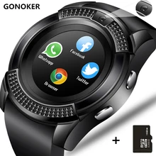 Smart Watch V8 SmartWatch Bluetooth Touch Screen Wrist Watch with Camera/SIM Card Slot, Waterproof Smart Watch DZ09 Y1 VS M2 A1 smart watch dz09 white