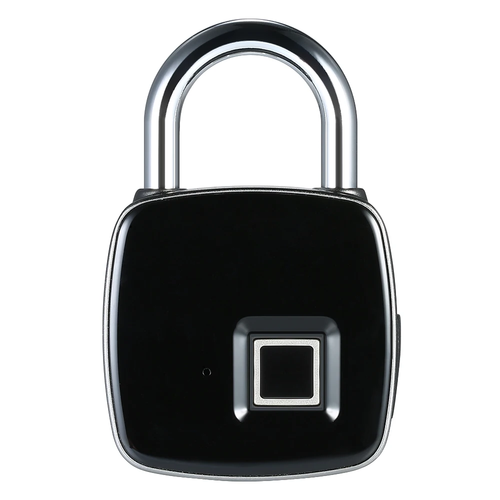 USB Перезаряжаемый смарт-замок без ключа с отпечатком пальца IP65 Водонепроницаемый Противоугонный замок для безопасности двери чехол для багажа Замок