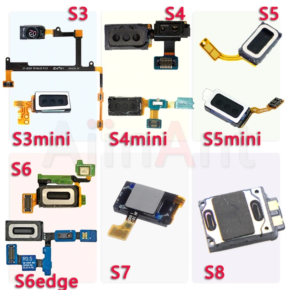 

Original For Samsung Galaxy S3 i9300 S4 Mini i9500 S5 S6 S7 Edge S8 S9 Plus Ear Earphone Headphone Earpiece Speaker Flex Cable