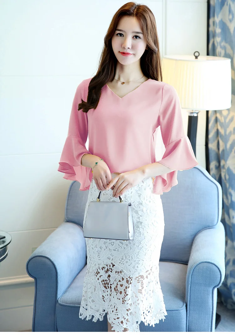 Pink Putih Merah Kuning Tops Hot Jual Wanita Korea Gaya Desain Pink Putih Merah Kuning Tops Hot Jual Wanita Korea Gaya Desain