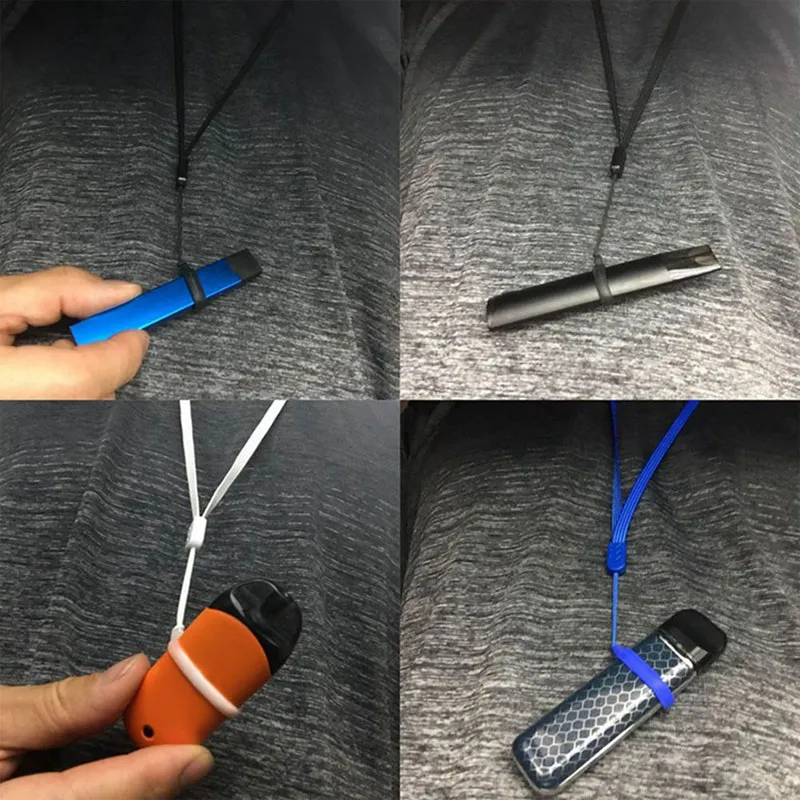 Электронная сигарета POD Vape Силиконовое кольцо ожерелье ремешок портативный для JUUL Zero Minifit NOVO Relx