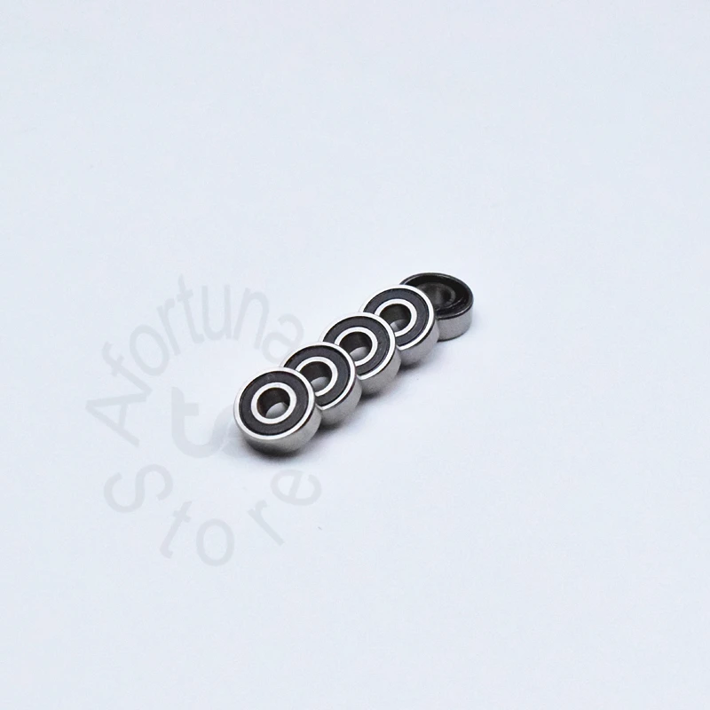 MR83RS 3*8*3(мм) 10 штук подшипник ABEC-5 подшипник металлический запечатанная миниатюра подшипник MR83 MR83ZZ подшипники