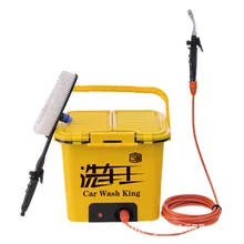 Стиральная машина бортовой Портативный Электрический высокого Давление Автомобильная моющая машинка XCW-35 B дома интеллигентая(ый) Автоматическая молочной пены автомойки