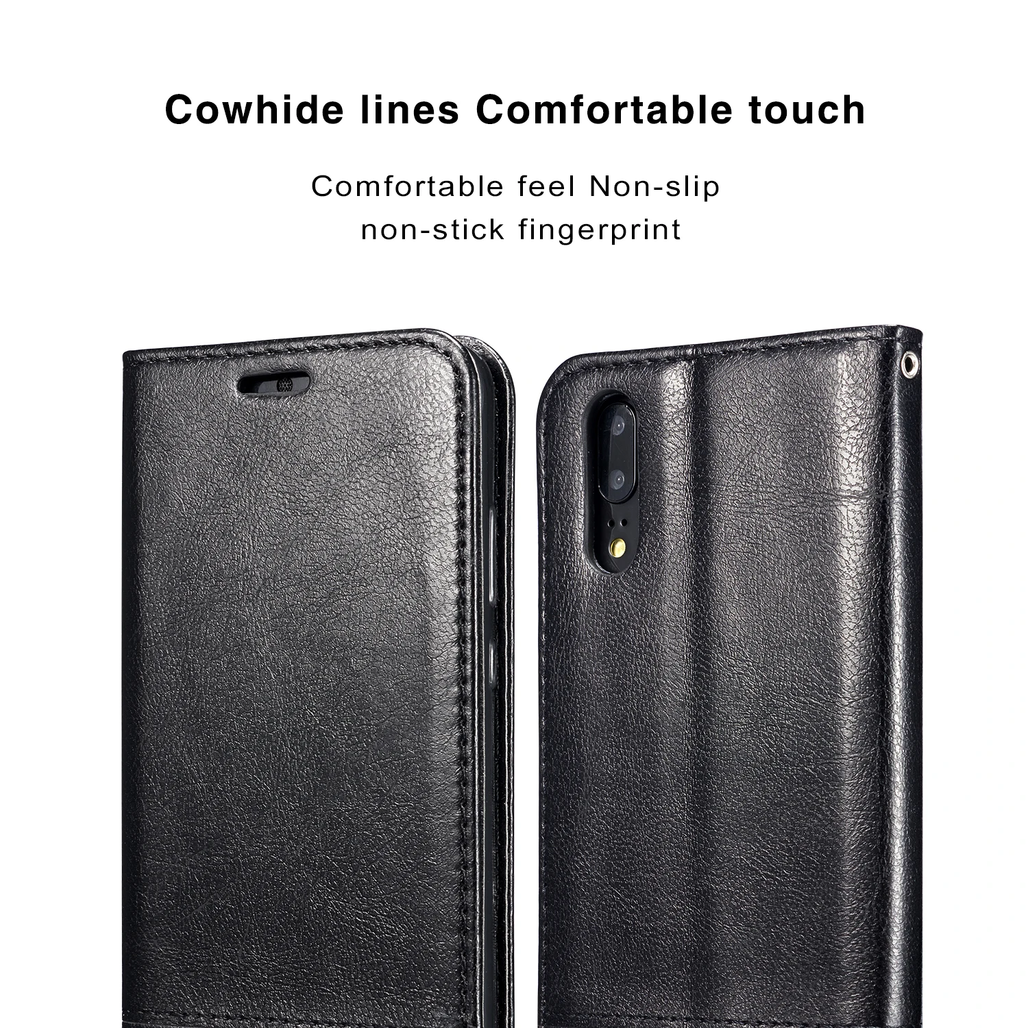Кожаный чехол подставка для huawei P20 Pro Lite NOVA 3E Y9 Y7 Y6 2018 Enjoy 8 8E Honor 7A 7C мягкий бумажник с