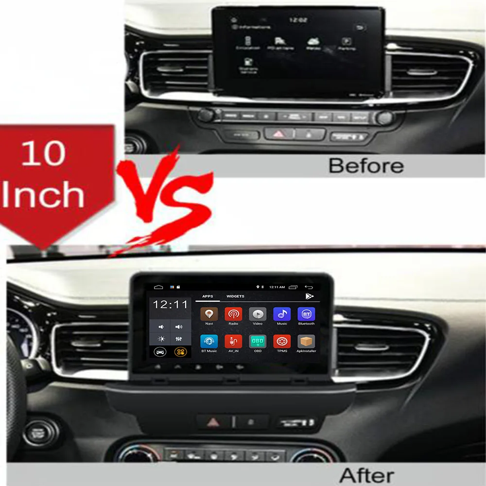 Android 9.0 PX5 8 core 2din Car Multimedia Player WIFI Bluetooth GPS Navigation For 2018 2019 2020 Kia Ceed Wifi Head Unit Android 9.0 PX5 8 core 2din Car Multimedia Player WIFI Bluetooth GPS Navigation For 2018 2019 2020 Kia Ceed Wifi Head Unit