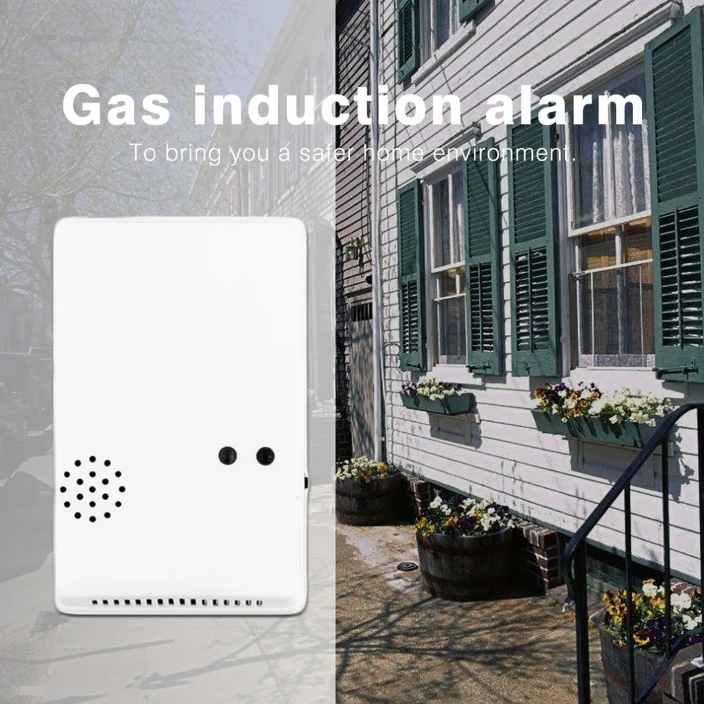 

Gas Detector Wireless High Sensitivity Gas Leakage Alarm for Home Security Alarm System Home Gas Sensor Detector