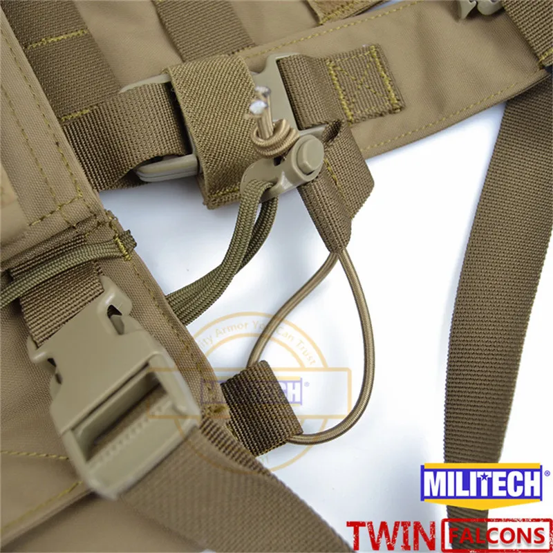 MILITECH TW Delustering MFC 2,0 BK набор CQC RRV MOLLE MK3 душистый нагрудный Риг военный боевой штурмовой тактический охотничий жилет