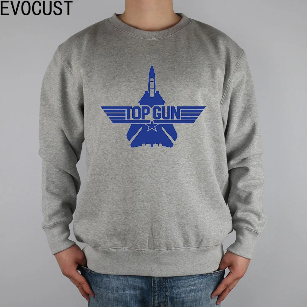 TOPGUN F18 fighter pilot kampfflugzeuge Air Force männer Sweatshirts Dicke Gekämmte Baumwolle