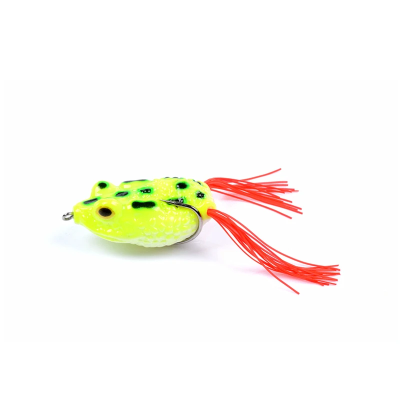 2019New 1pcs Soft Frog Fishing Lures Double Hooks 14g 5.7CM Top water Ray Frog Artificial Minnow Crank Soft Bait fishing tackle 2019New 1pcs Soft Frog Fishing Lures Double Hooks 14g 5.7CM Top water Ray Frog Artificial Minnow Crank Soft Bait fishing tackle