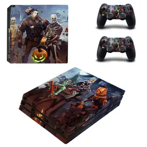 Image 2 - PS4 Pro Skin Sticker Decal Vinyl for Sony Playstation 4 Console and 2 Controllers PS4 Pro Skin Sticker