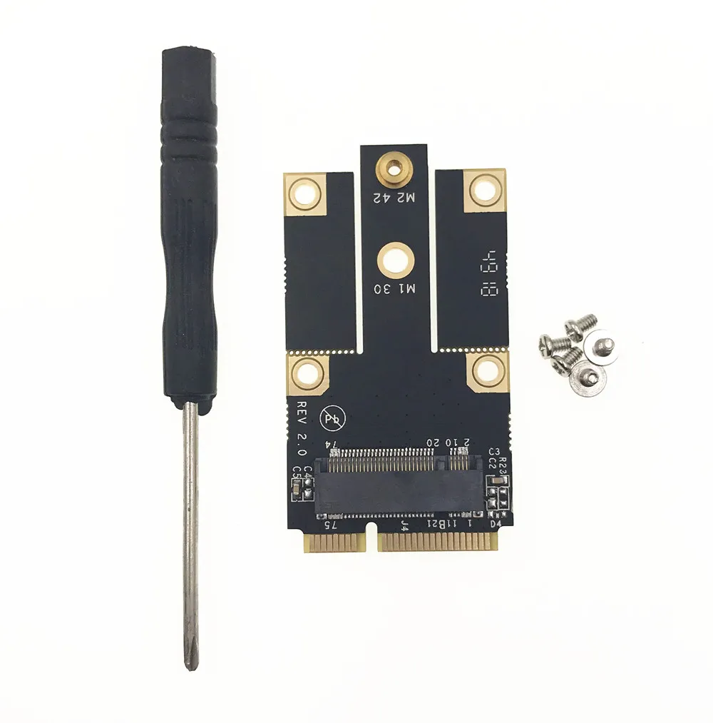 M.2 NGFF B Ключ к Mini PCI-E PCIE конвертер адаптер карты комплект с sim-карты слот Поддержка 3g 4G LTE сетевой адаптер модуль для ПК