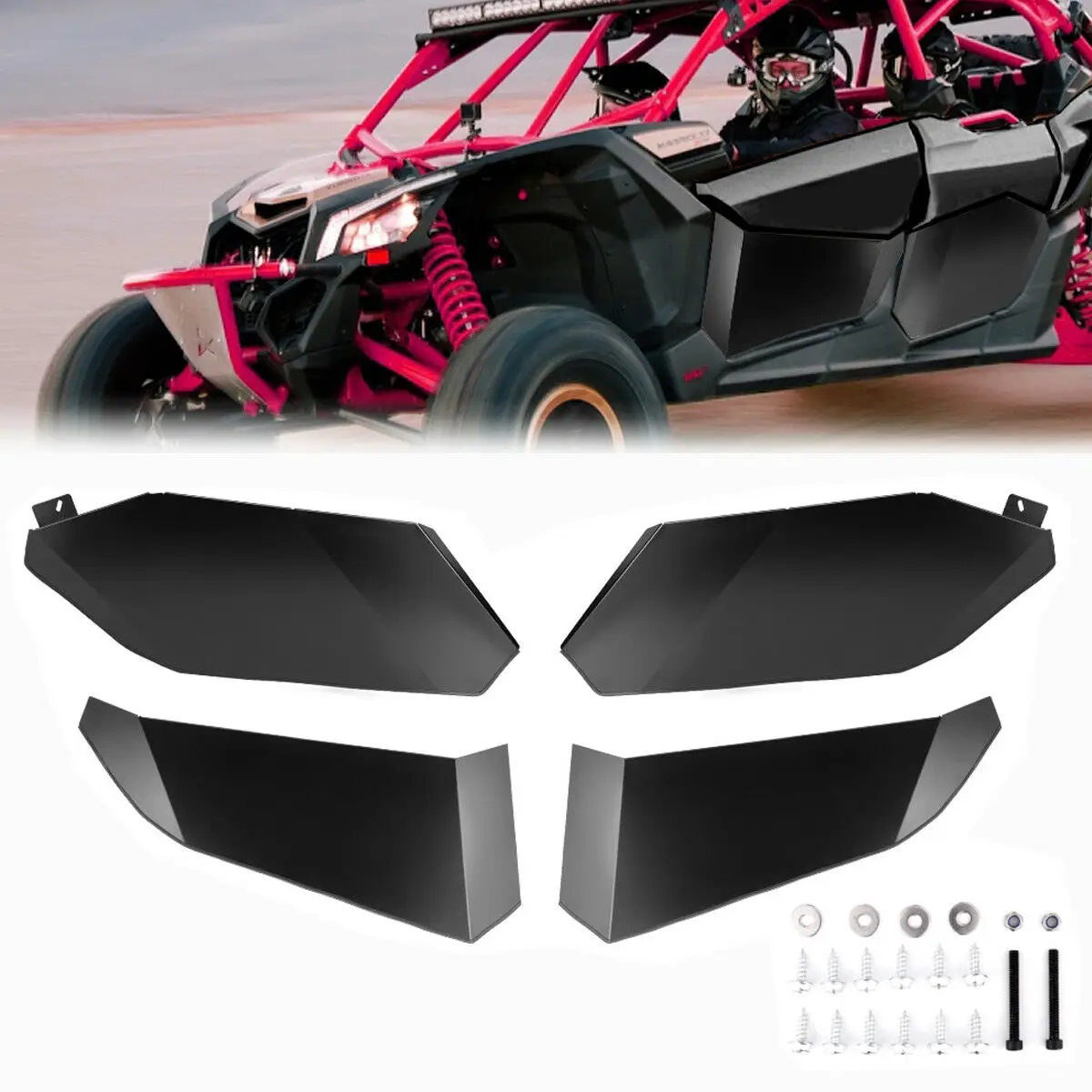 Utv New Four Doors Lower Half Door Inserts Panels For Can Am