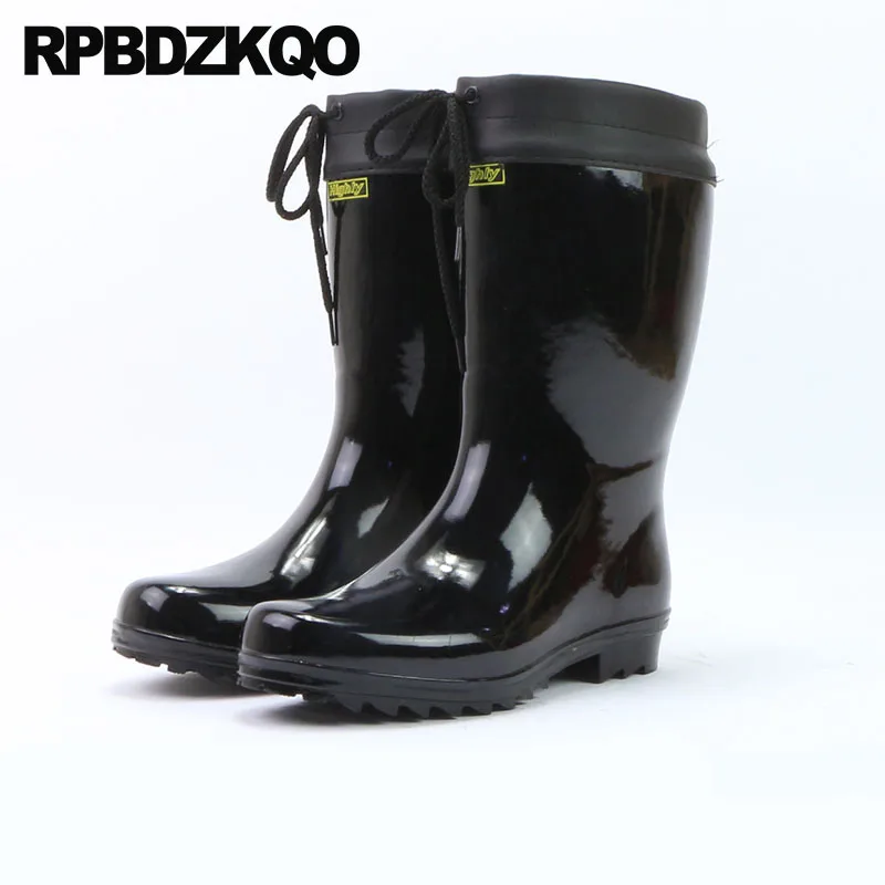 Tall Pvc Male Cheap Plus Size Rubber Fishing Boots Men Autumn Shoes