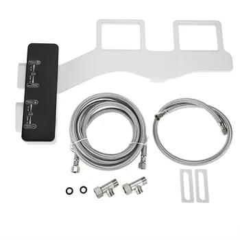 

1 Set Bathroom Toilet Bidet Attachment Set Self Cleaning Nozzle Water Pressure & Temp Control UNS7/8 G3/8 Optional