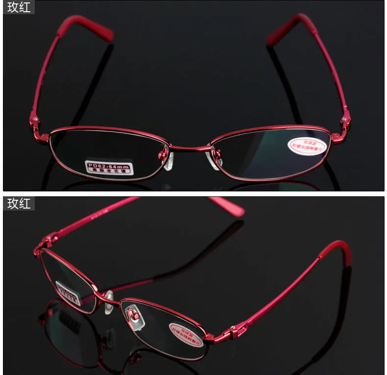 

RED ELEGANCE NOBLE LADY'S CUSTOM WOMEN anti-reflective coated reading glasses+1.0 +1.5 +2.0 +2.5 +3.0 +3.5+4.0