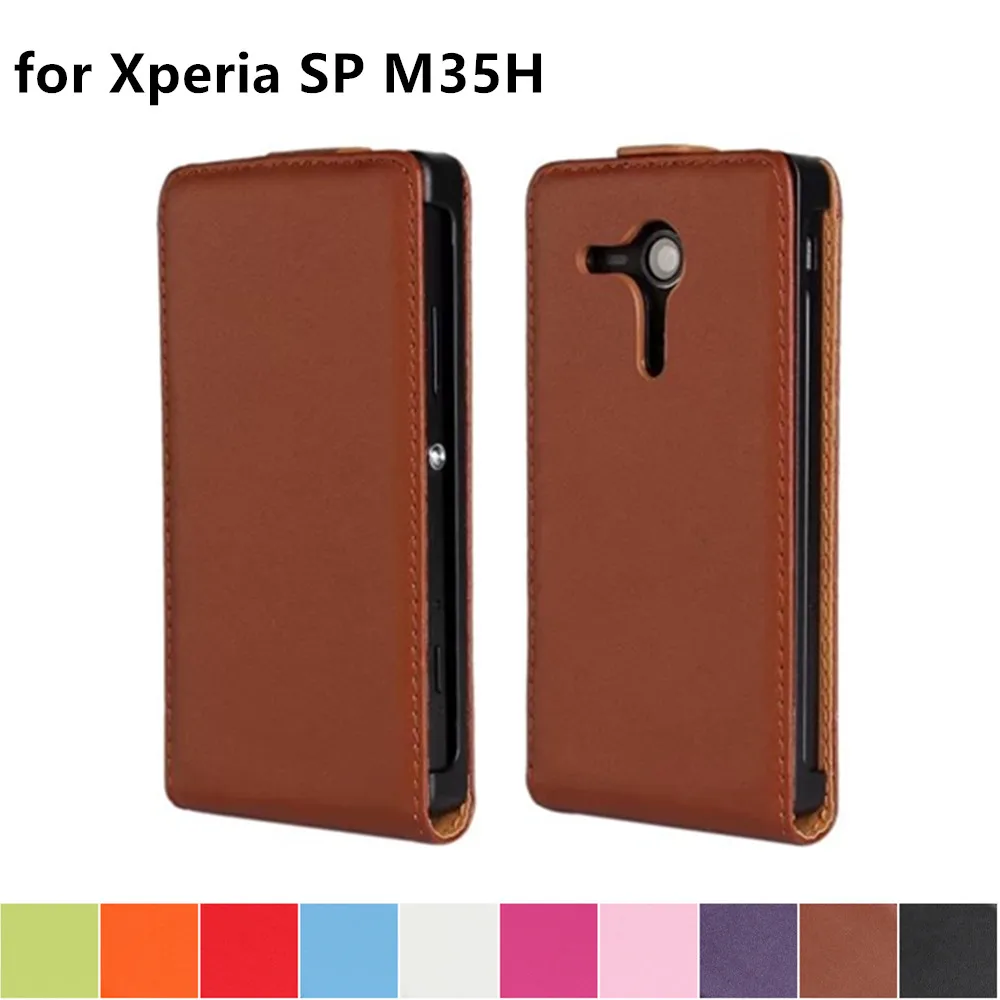 Чехол раскладушка для телефона кожаный чехол Sony Xperia SP M35H C5302/3/6 магнитная