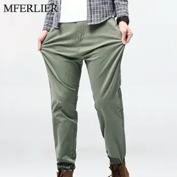 

Spring Summer men pants 5XL 6XL 7XL 8XL thin style Waist 120cm Plus size Long pants men